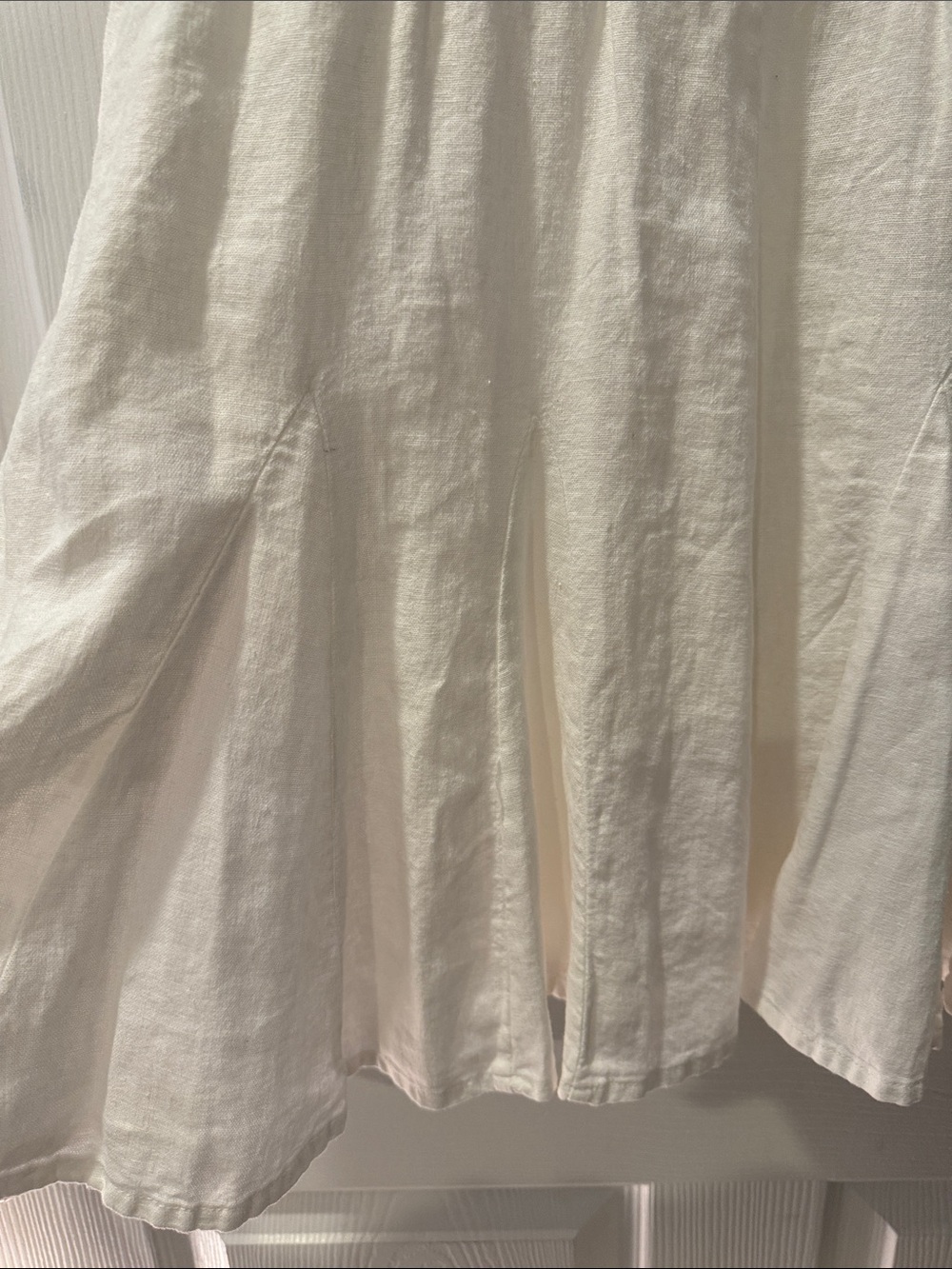 Universal Thread white Button-Front V-Neck Mini Dress - Picture 7 of 7